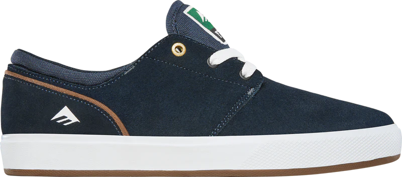 Emerica Figgy G6 Skate Shoes - Navy Blue Men's Sneakers for Street Skating & Casual Wear