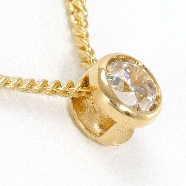 18K Yellow Gold Diamond Necklace for Women - Elegant Dainty Pendant Jewelry Gift for Anniversary, Valentine's Day & Special Occasions