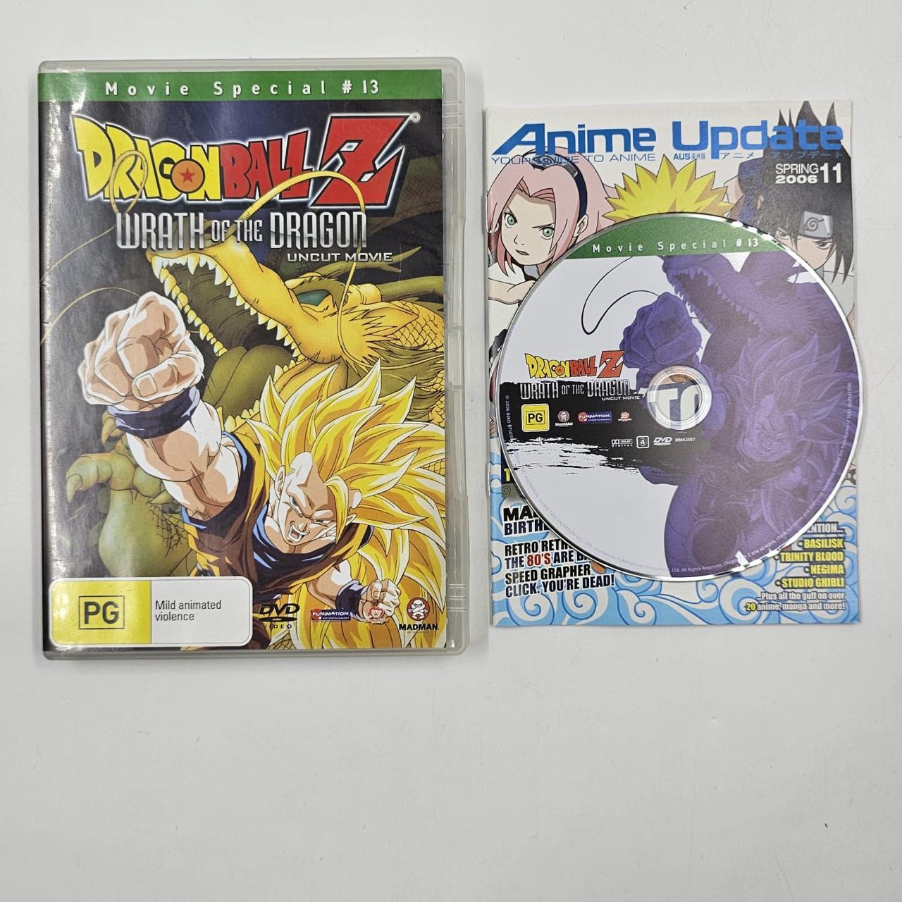 Dragon Ball Z: Wrath of the Dragon DVD - Special Edition #13 | Anime Movie Collection | Perfect for Fans & Collectors | Watch at Home or Gift to Anime Lovers