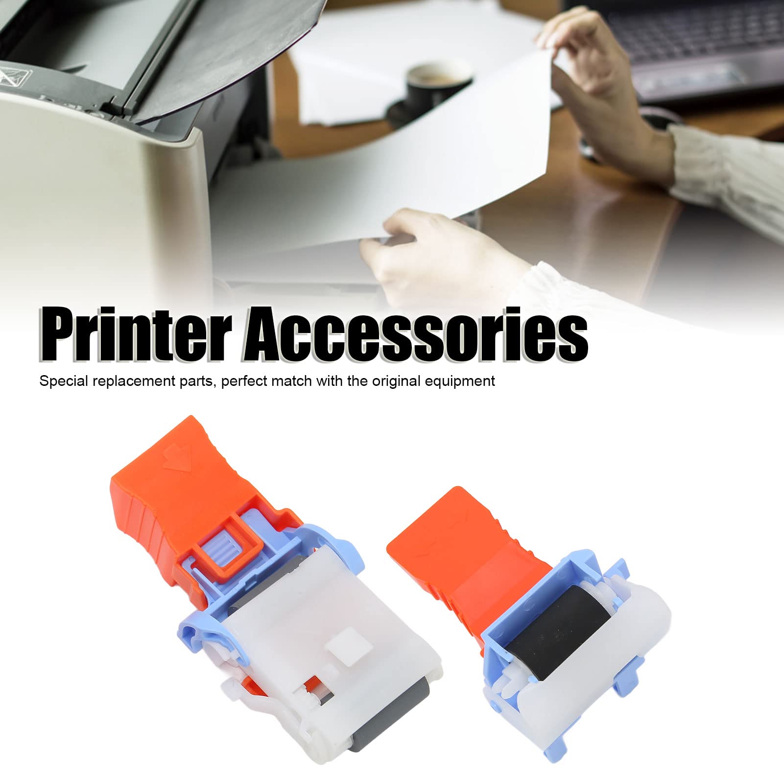 Sanpyl Printer Pick Up Roller Replacement for HP M608 M609 M631 Printers | ABS Material Paging Wheel Assembly | Durable Printer Parts for Office & Home Printing