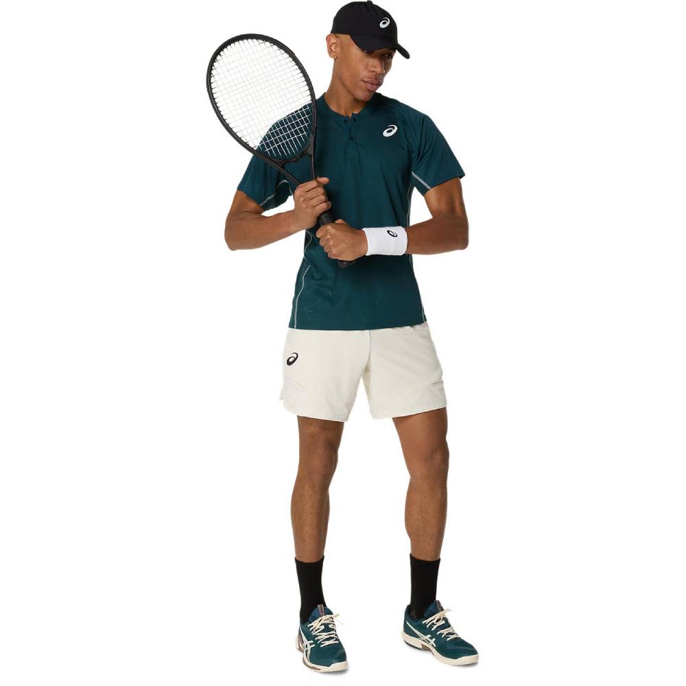 ASICS Men's Match 7 Inch Running Shorts - Lightweight Quick-Dry Athletic Shorts for Gym, Training & Casual Wear (Birch Color)
