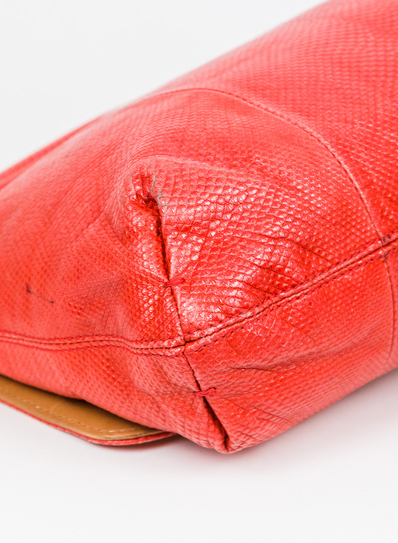 Lanvin Happy Coral Leather Handbag - Luxury Designer Tote for Women | Perfect for Work, Travel & Everyday Use