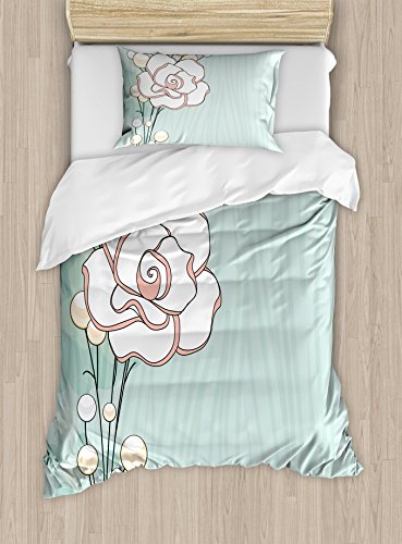 Baby Blue White and Pink
