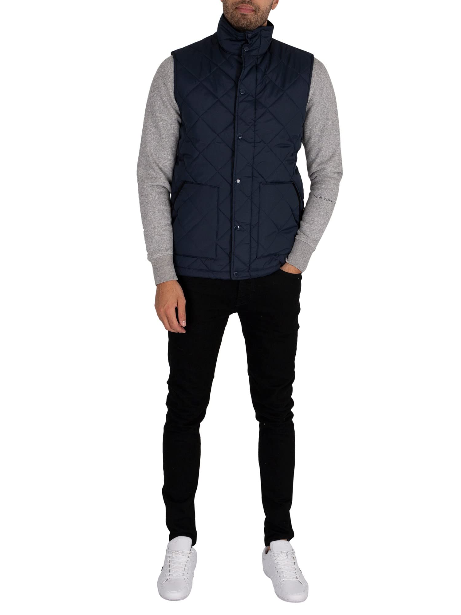 Regatta Men's Londyn Quilted Body Warmer Vest - Lightweight Padded Gilet for Outdoor Activities, Hiking & Casual Wear