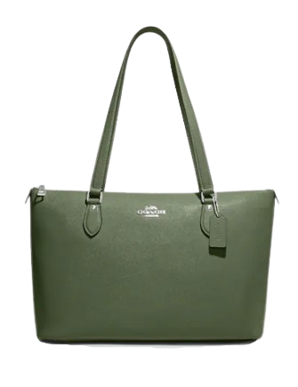 Coach Gallery Tote Bag - Premium Leather Handbag for Women, Stylish Shoulder Bag with Zip Closure (Perfect for Work, Travel & Everyday Use)