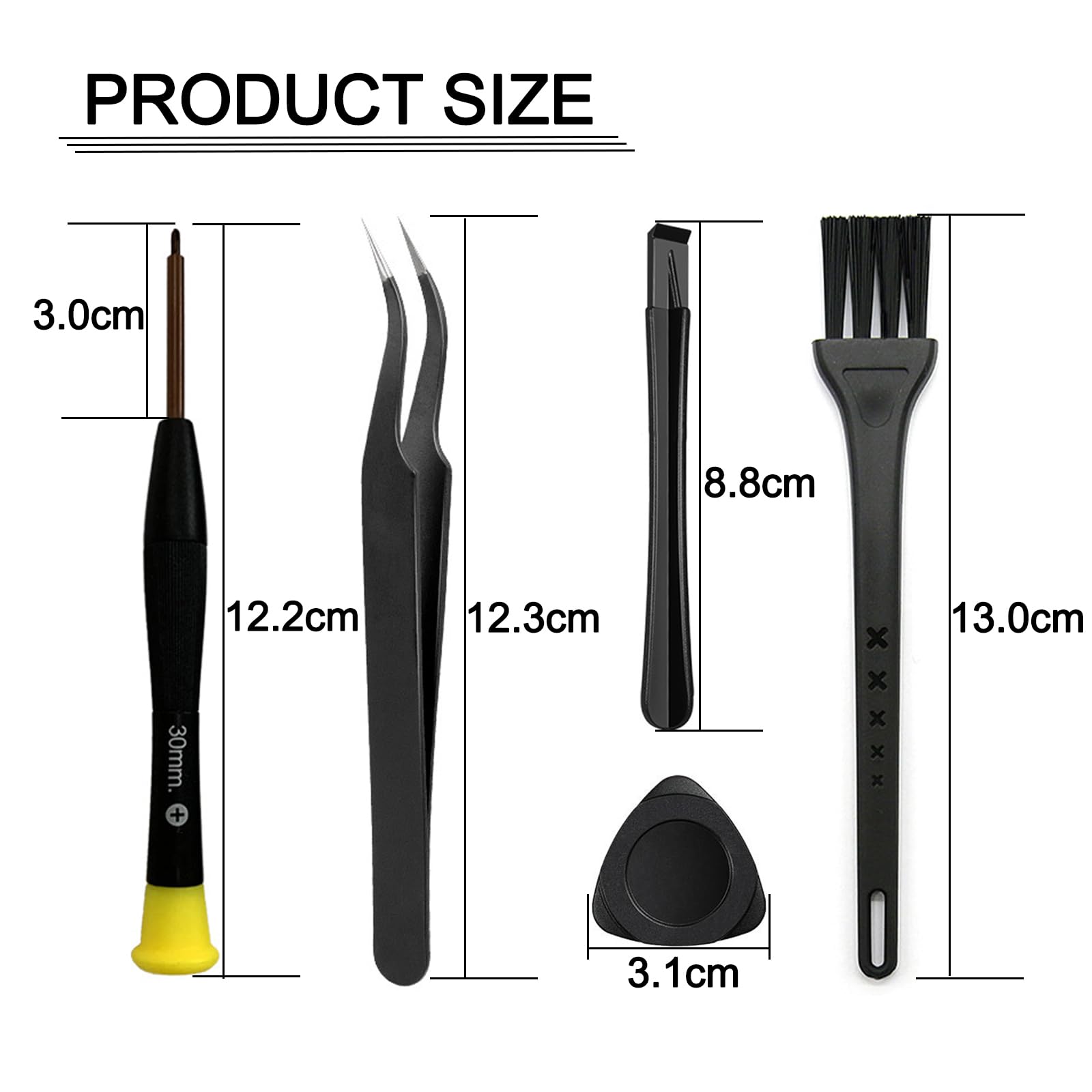 Xbox Controller & Console Cleaning & Repair Tool Kit - PH00 & Torx Security Screwdriver Set (T6 T8H T10H) for Xbox One, Elite 1/2, 360, One S, Series S/X - Perfect for DIY Maintenance & Controller Fixes