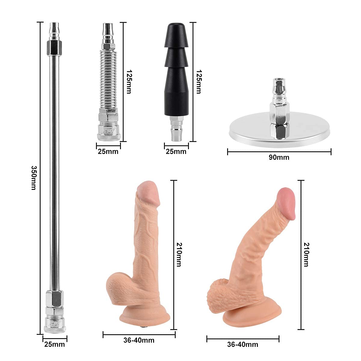 Premium Sex Machine for Couples - Adjustable Love Machine with 6 Attachments for Women & Men - Enhance Intimacy & Spice Up Your Bedroom Life
