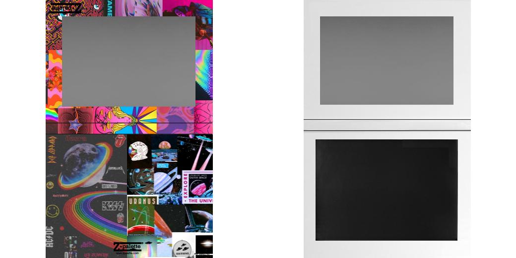 Custom Extra Large Z Palette - Magnetic Makeup Palette for Eyeshadows & Blush - Perfect for Professional Makeup Artists & Travel