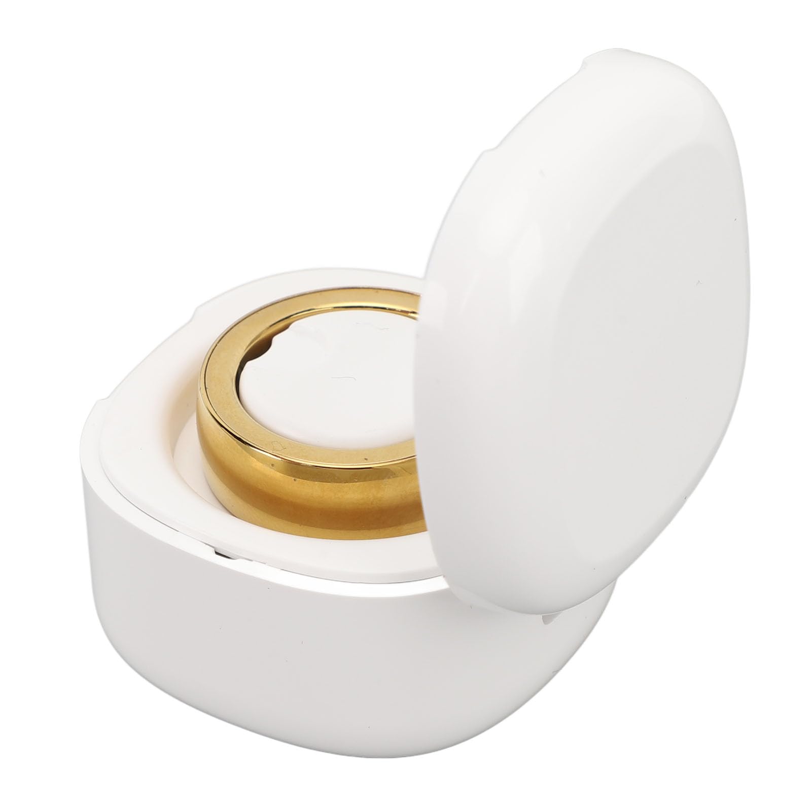 Smart Health Ring for Android - IP68 Waterproof Fitness Tracker with Heart Rate Monitor, Sleep Tracking & Charging Case (Gold) | Perfect for Workouts, Sleep Monitoring & Daily Activity Tracking