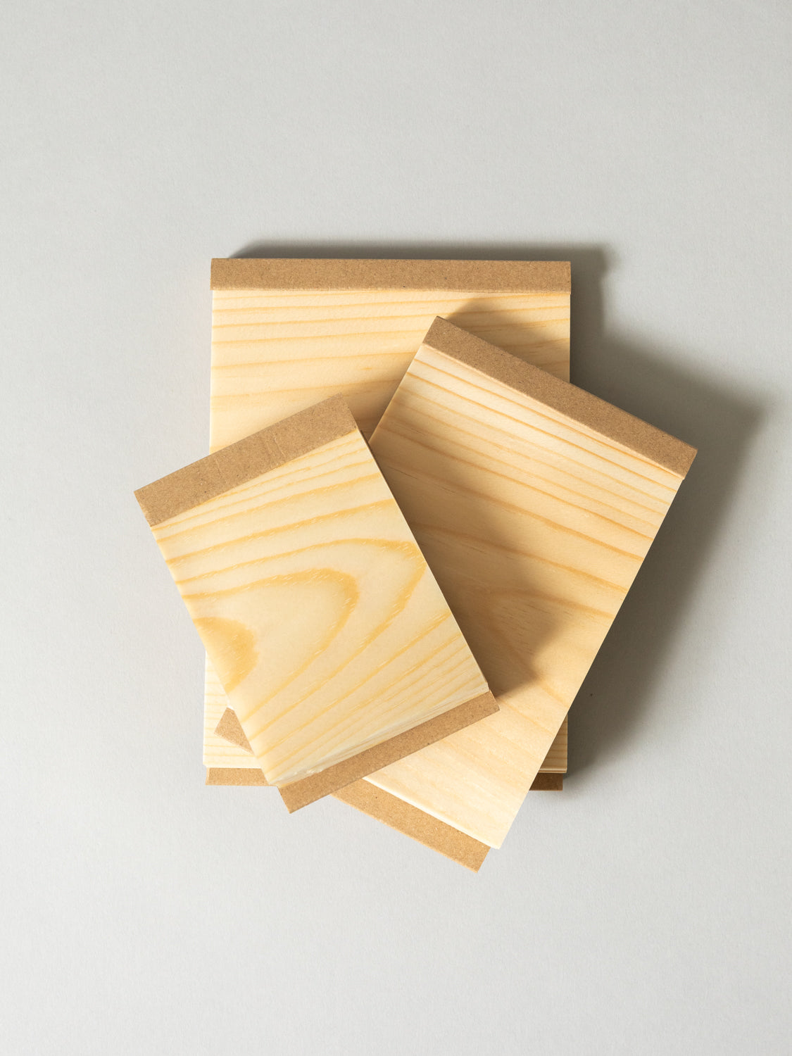 Kizara Wooden Memo Pad - Eco-Friendly Wood Sheet Notepad for Office, Home & School - Perfect for Notes, Lists & Reminders