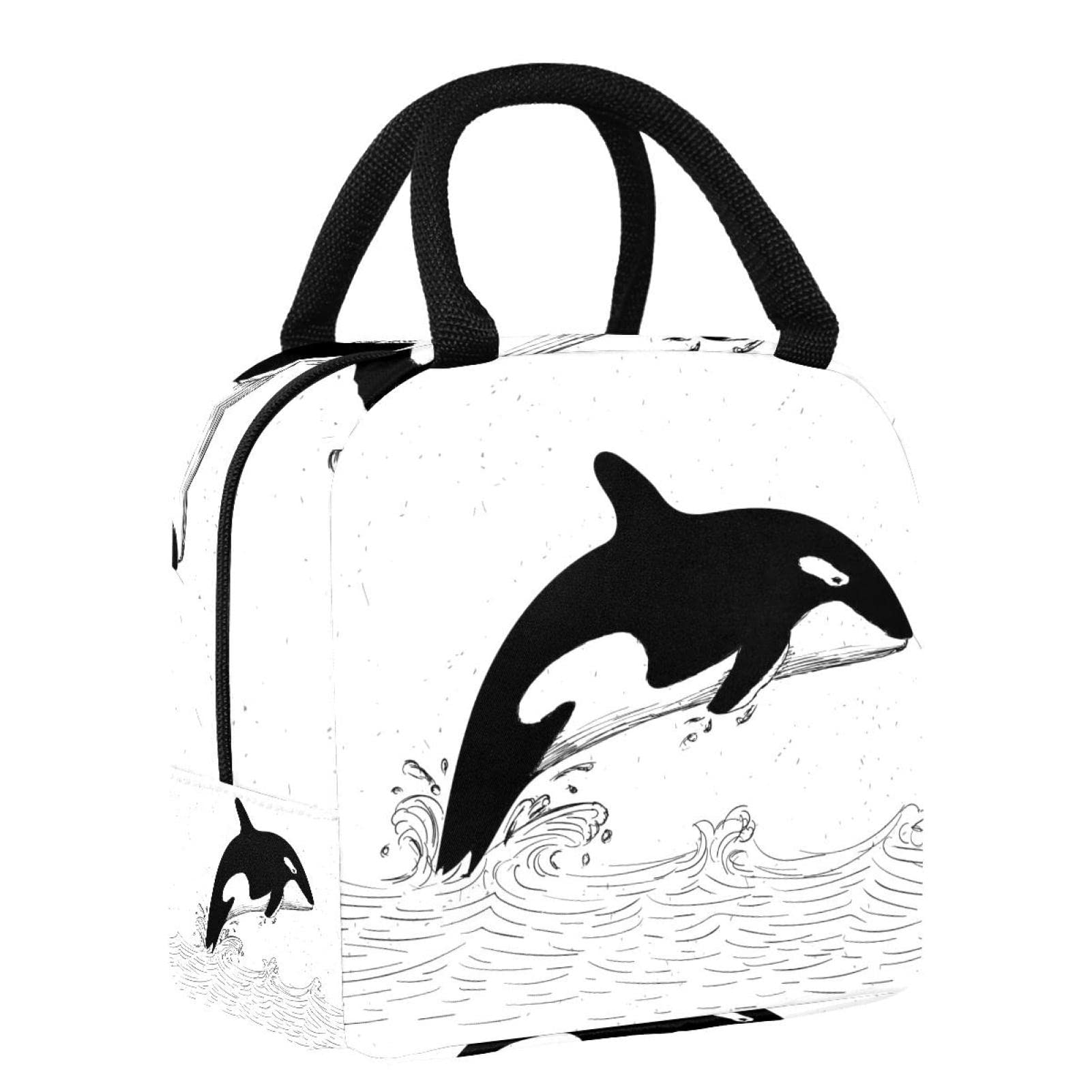 Insulated Lunch Bag for Women & Girls - Reusable Leakproof Lunch Tote for Work, School & Office | Cute Fox Design | Perfect for Picnics, Commuting & Meal Prep