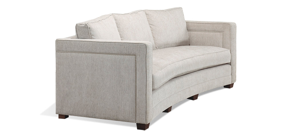Horizon Curved Sofa - Modern Sectional Couch with Comfortable Seating for Living Room, Lounge & Home Theater