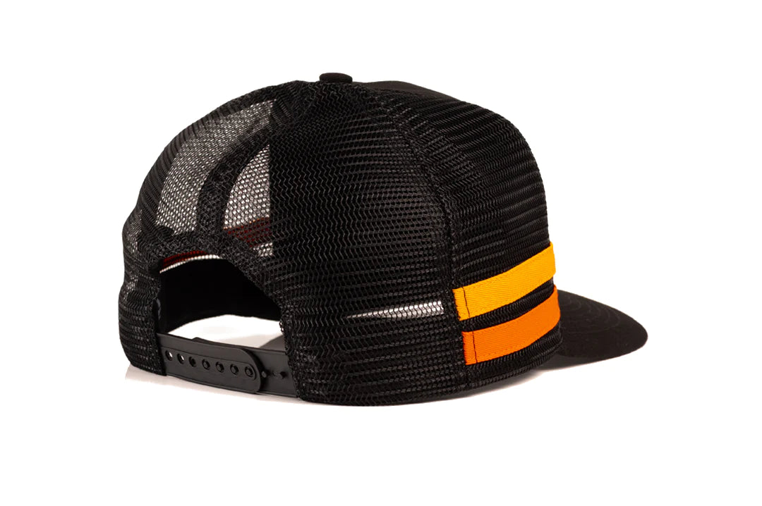 HWV Racing Gradient Trucker Hat - Adjustable Snapback Cap for Men & Women - Stylish Outdoor Sports & Casual Wear