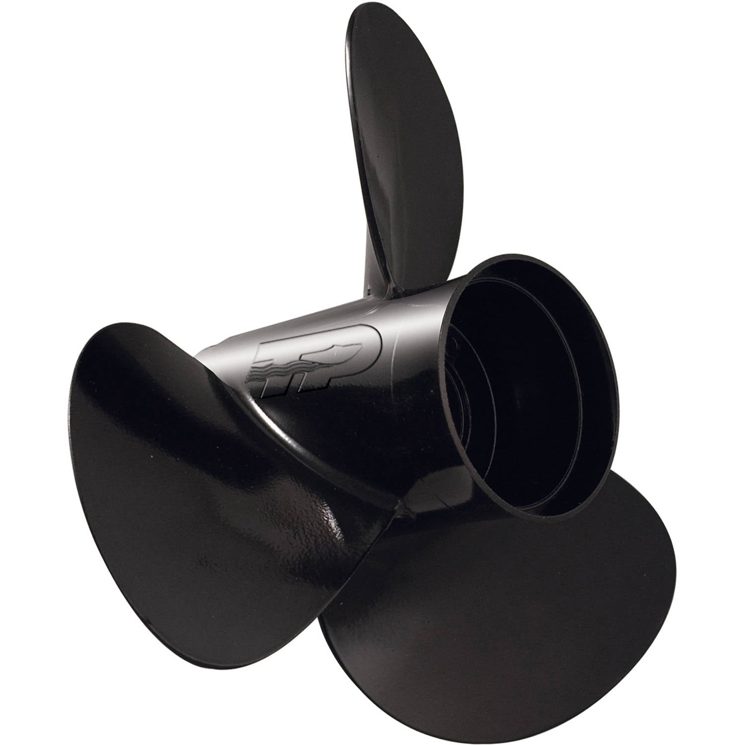 Turning Point Hustler Aluminum Right Hand Propeller 9x9 3-Blade - High Performance Boat Propeller for Speed & Efficiency | Perfect for Fishing, Watersports & Recreational Boating