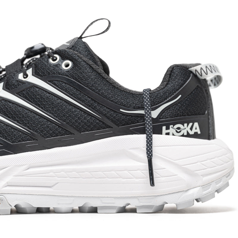Hoka One One Mafate Three2 Trail Running Shoes for Men & Women - Black/Cosmic Grey | Ultra Cushioning for Hiking & Outdoor Adventures