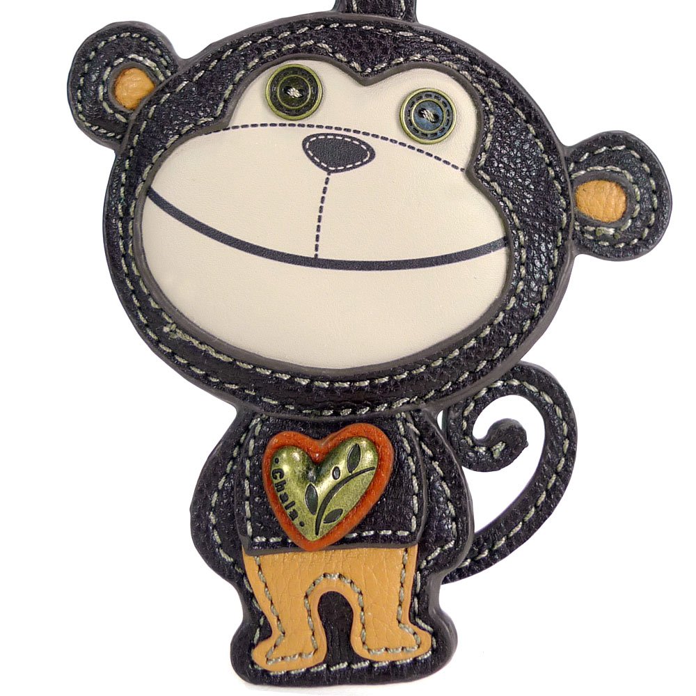 Chala Monkey Coin Purse & Keychain Holder - Stylish and Compact Wallet for Coins, Keys, and Small Essentials - Perfect for Travel, Shopping, and Everyday Use