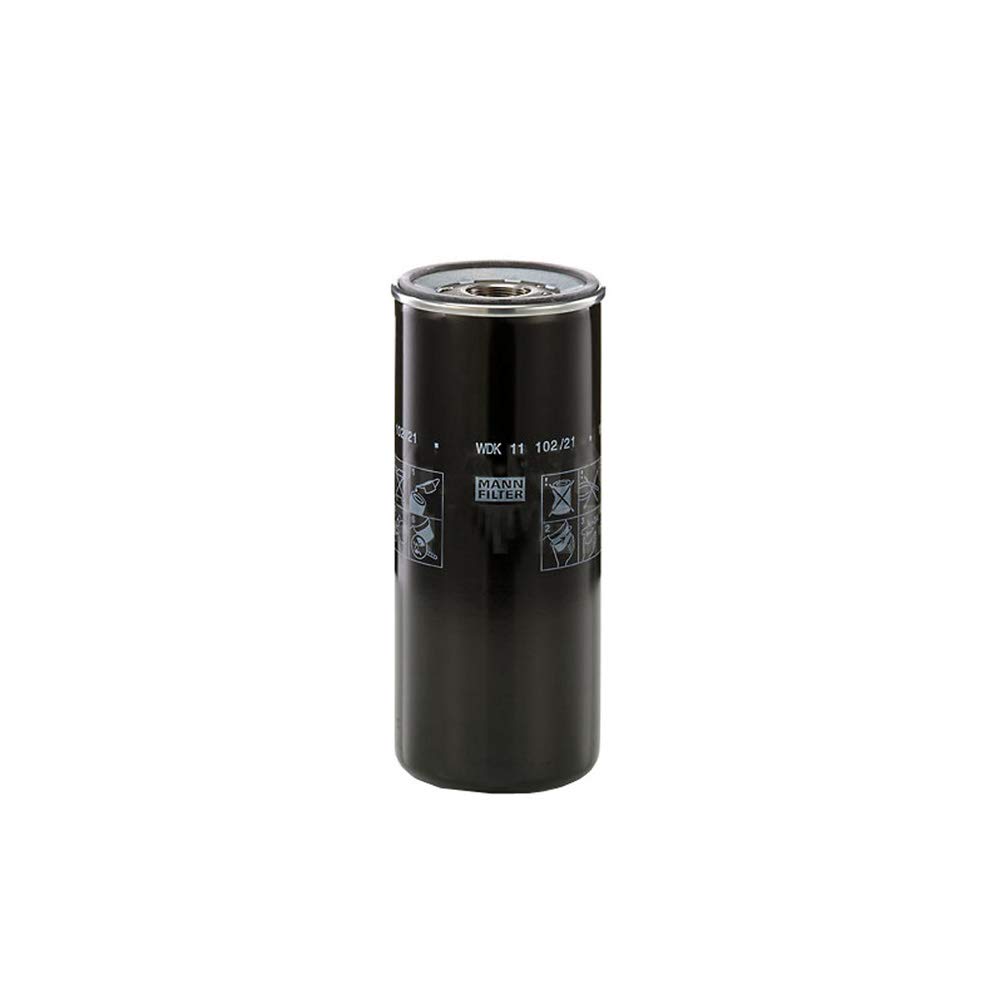 MANN-FILTER WDK 11 102/21 Heavy Duty Fuel Filter for Off-Highway Equipment - Compatible with Tractors, Excavators & Construction Machinery