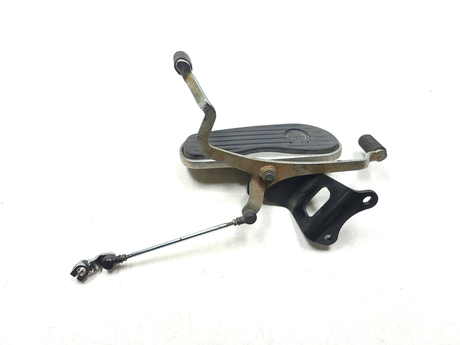 Yamaha V Star 650 XVS650 Classic Left Front Floorboard & Shifter Lever - Motorcycle Foot Peg Replacement for Cruiser Riding Comfort