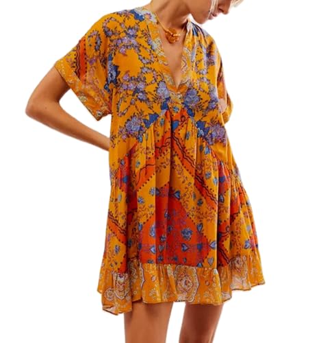 A-yellow Floral One