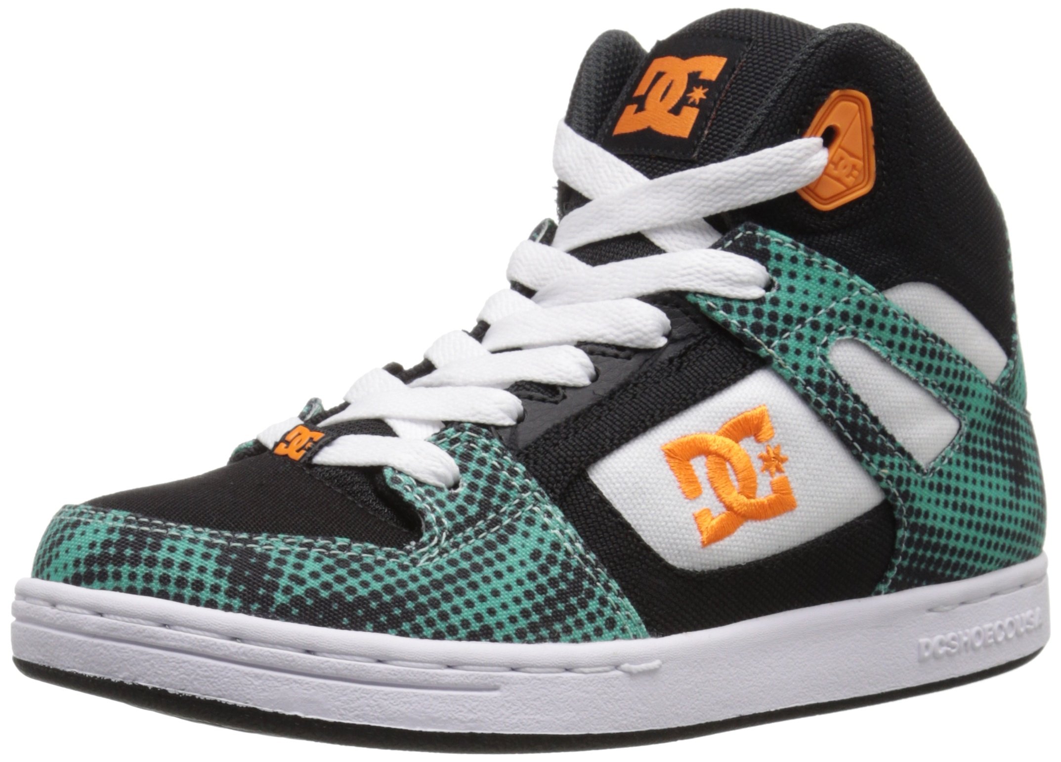 DC Rebound TX SE Skate Shoes for Kids - Lightweight & Durable Skateboard Sneakers for Boys & Girls - Perfect for Skateboarding, Streetwear & Casual Wear