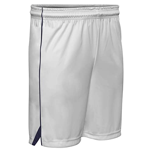White, Navy Blue