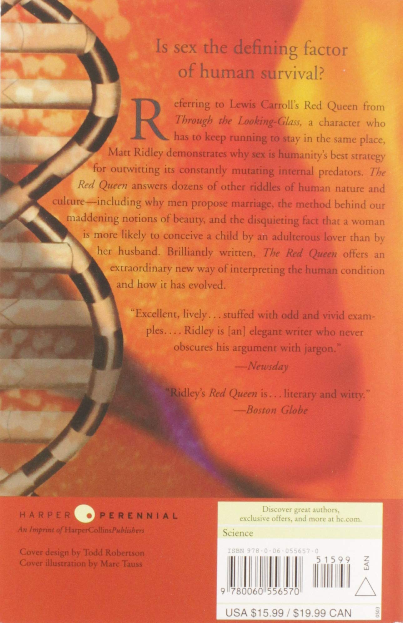 The Red Queen: Sex and the Evolution of Human Nature - Explore Human Behavior & Evolutionary Psychology for Science Enthusiasts & Book Clubs