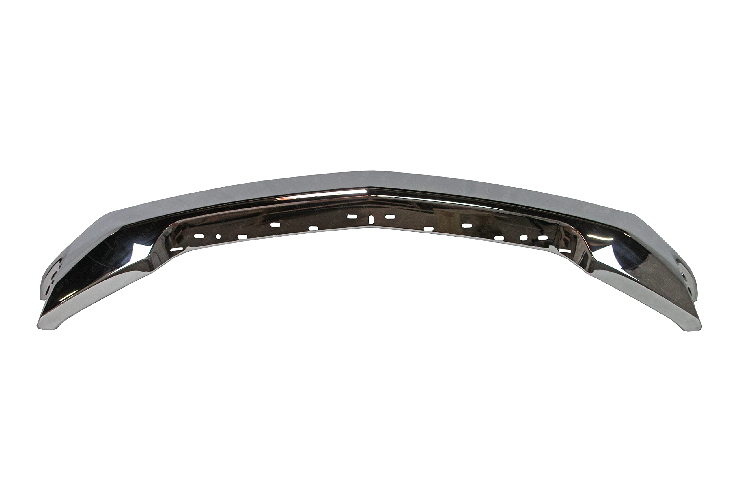 Chrome Steel Front Bumper Face Bar for 2019-2022 Chevy Silverado 1500 | GM1002874 Replacement Part | Off-Road Protection & Enhanced Style