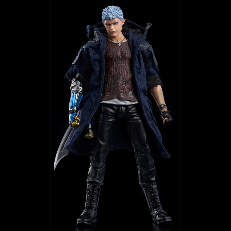 1000toys (Sen Toys) Devil May Cry 5 V Nero 1/12 Scale Deluxe Action Figure - Collectible Anime Character Model for Display & Gaming Enthusiasts