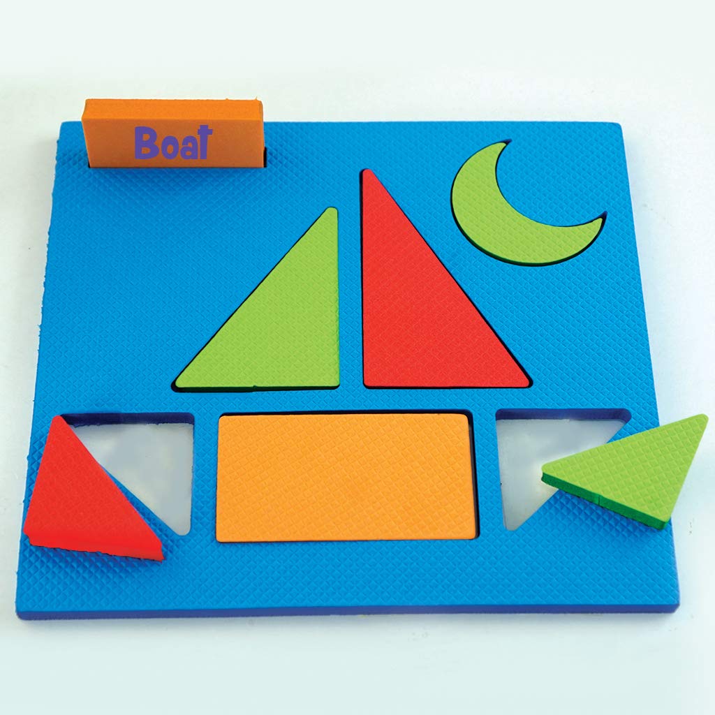 Imagimake Vehicle Shape Puzzle - Montessori Learning Toy for Toddlers Ages 3+ | Preschool STEM Activities | Educational Shape Matching Game for Kids | Perfect for Classroom & Homeschool Play