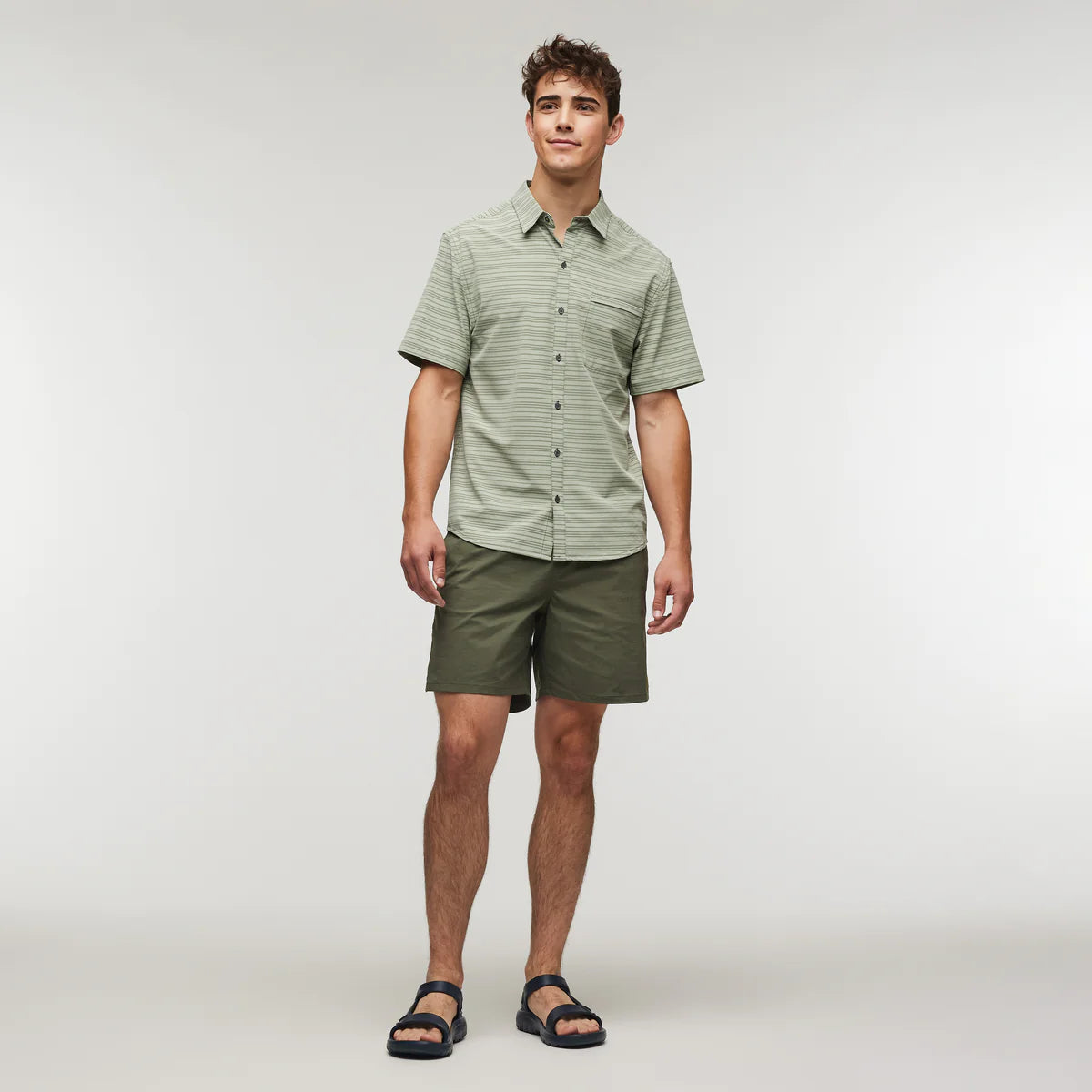 Cotopaxi Cambio Button Up Shirt for Men - Stylish Printed Casual Shirt for Outdoor Adventures & Everyday Wear