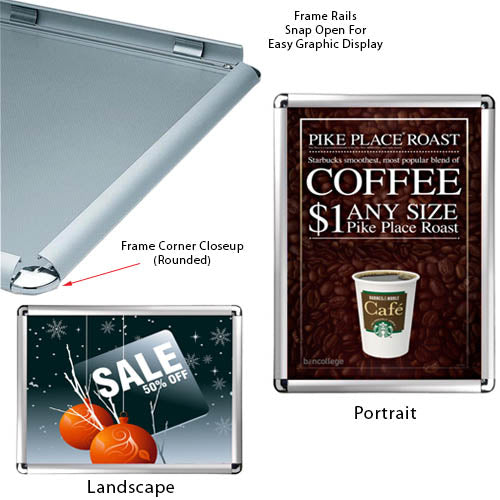 18x24 Poster Snap Frame - 1 1/4