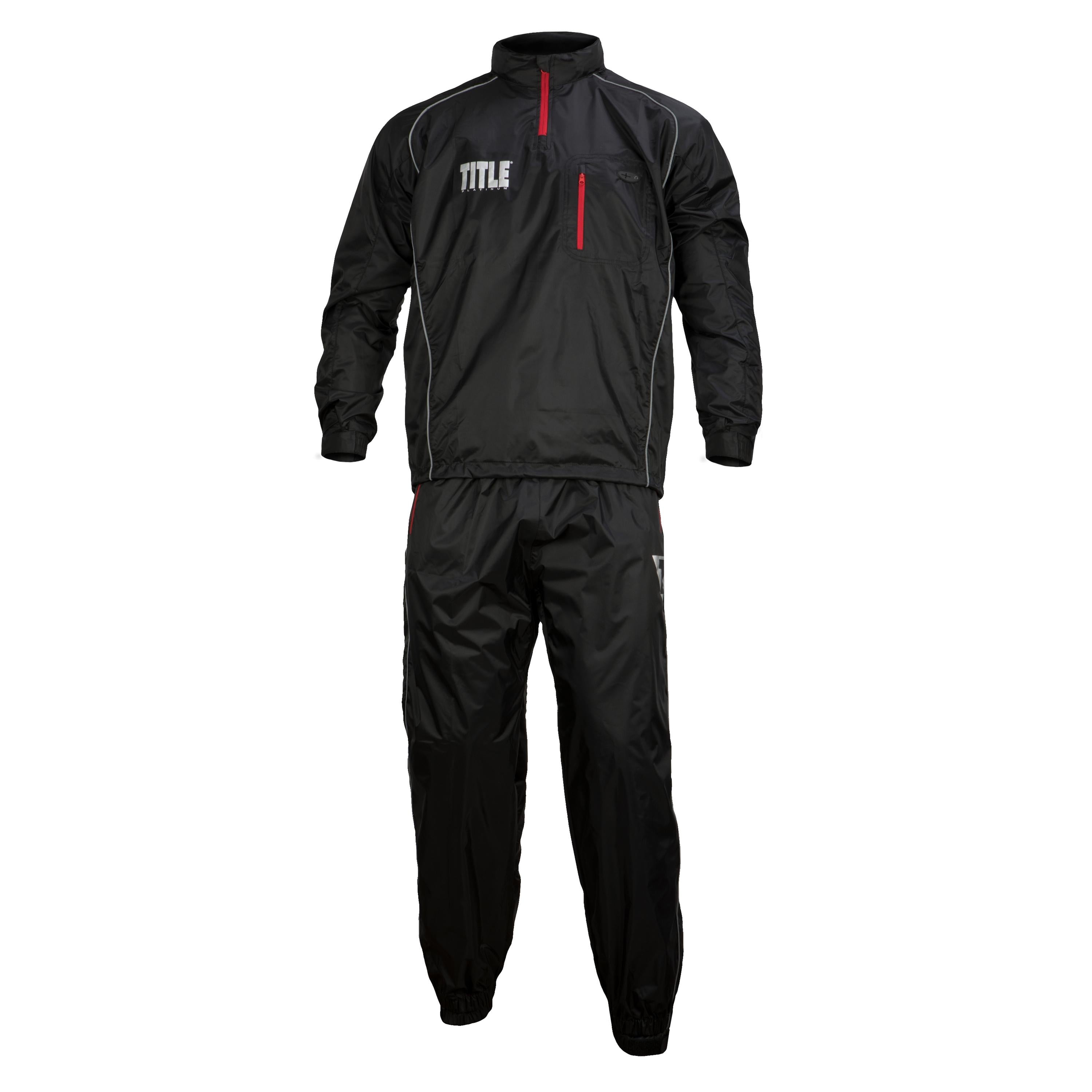 Platinum Prevail Rubberized Sauna Suit for Weight Loss & Detox - Sweat Workout Gear for Men & Women - Gym, Training, Home Exercise