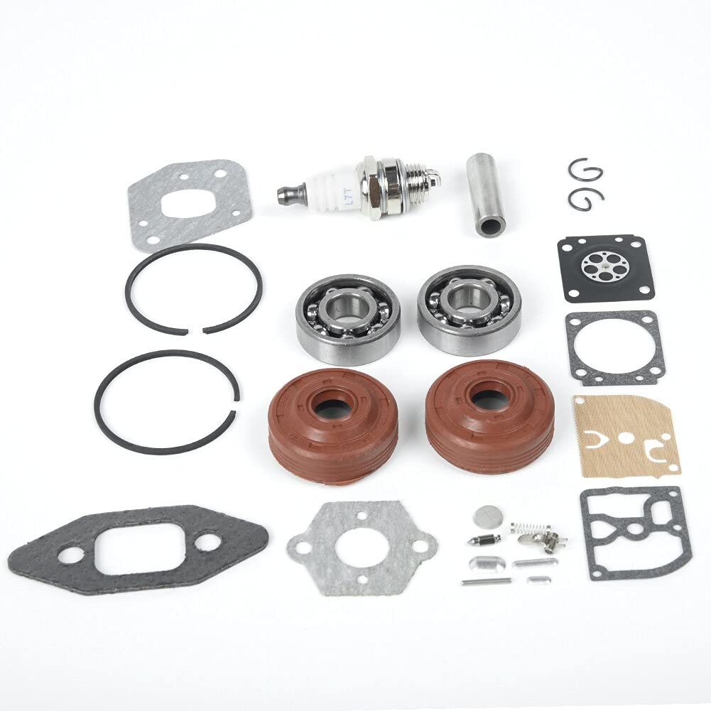 Poulan P3314 Chainsaw Replacement Cylinder Piston Kit - Compatible with 530071884, Fits M.C Tools - Perfect for Chainsaw Repair & Maintenance