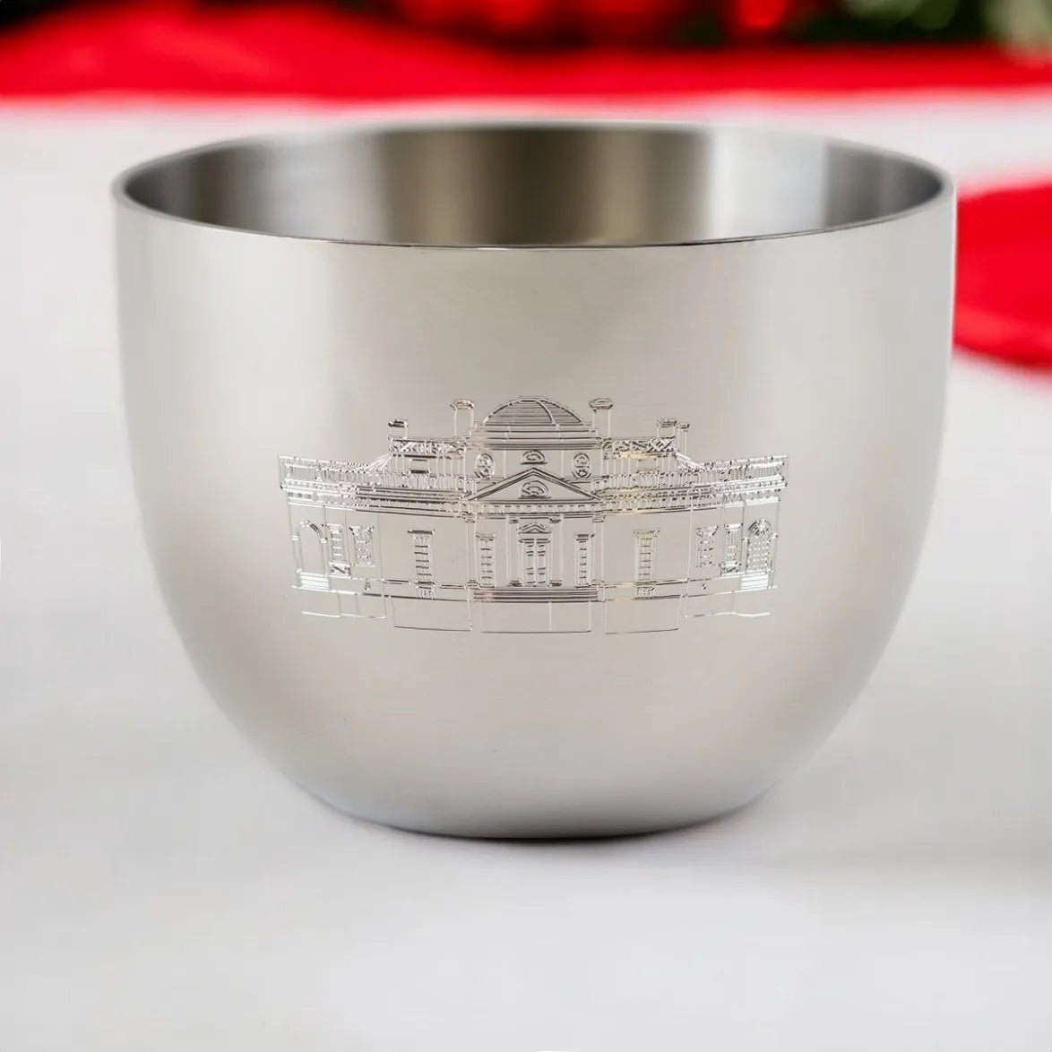 Monticello Jefferson Cup - Elegant Ceramic Coffee Mug for Home & Office Use - Perfect for Tea, Hot Chocolate, and Soups - Durable Dishwasher Safe Cup with Classic Design