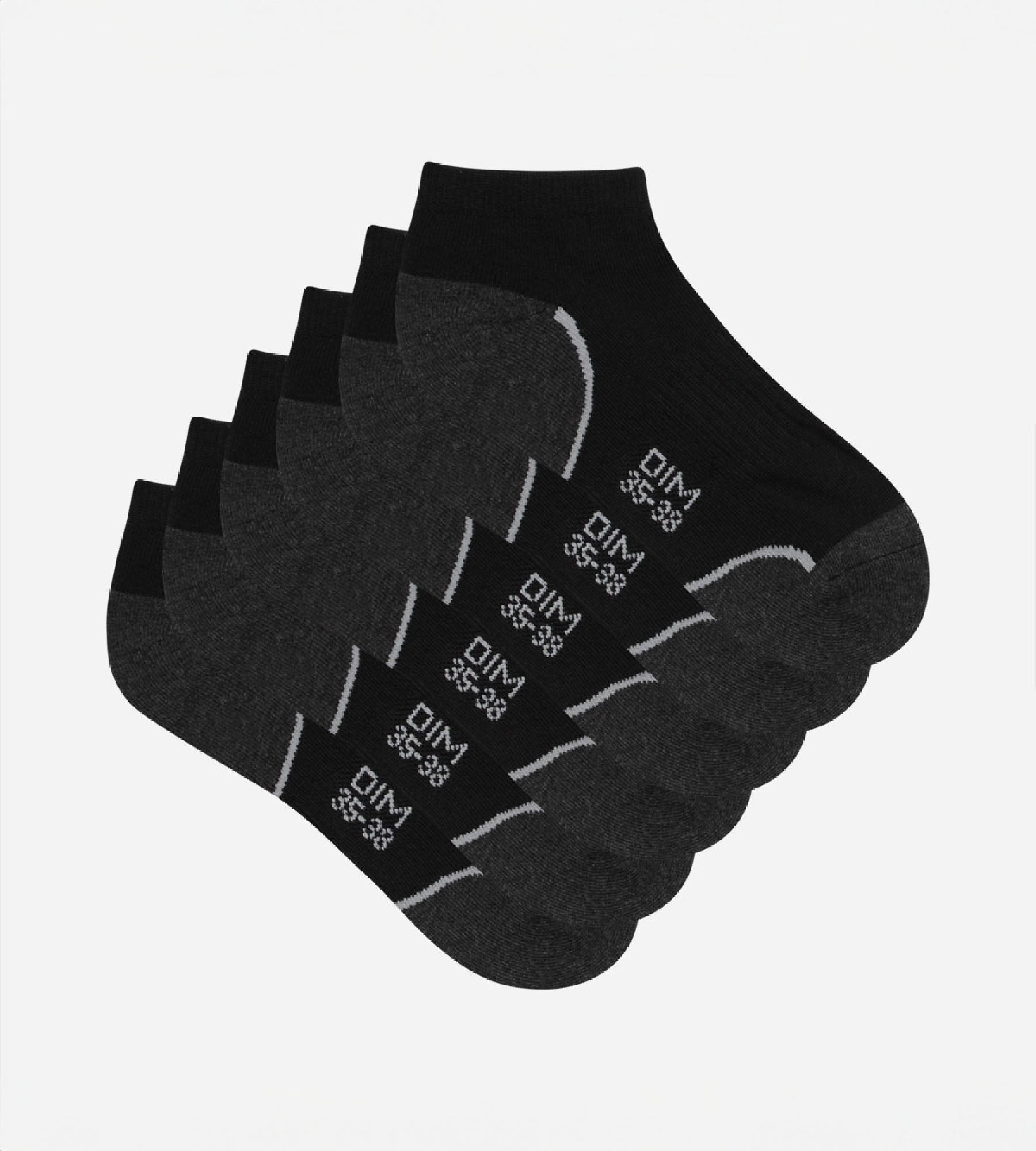 3 Pairs Women's Low-Cut Light Impact Socks - Dim Sport - Perfect for Running, Gym Workouts & Everyday Comfort
