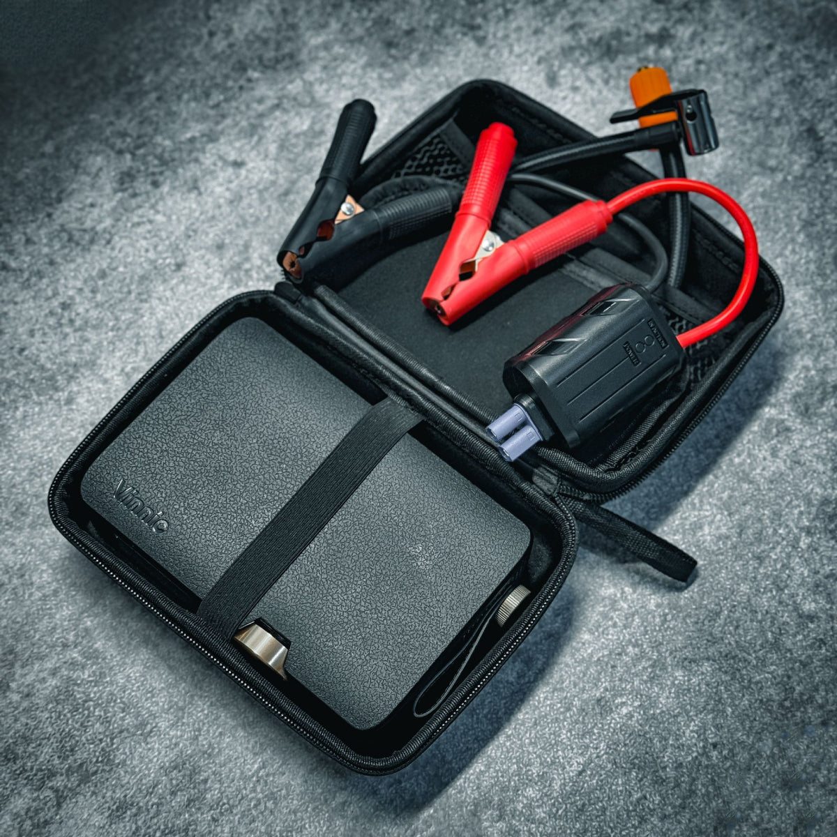 Vinnic JIMARA Portable Car Jump Starter with Air Compressor - 2000A Peak Battery Booster & Tire Inflator for Emergency Roadside Assistance, Camping, and Outdoor Adventures