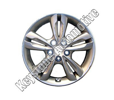 2010-2016 Hyundai Tucson 17 Inch Silver OEM Wheel Rim ALY070794 (529102S210) - Perfect Replacement for Damaged or Worn Rims, Enhances Vehicle Appearance & Performance
