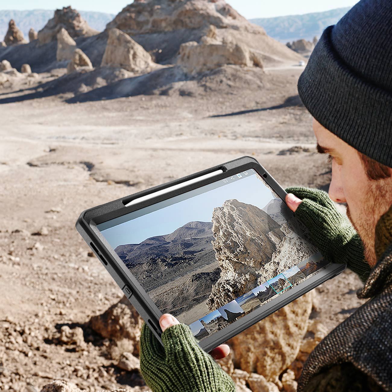 iPad Pro 12.9 inch (2018) Case - Unicorn Beetle Pro Rugged Full Body Protective Cover with Apple Pencil Holder | Shockproof, Drop Protection | Perfect for Work, Travel & Outdoor Use