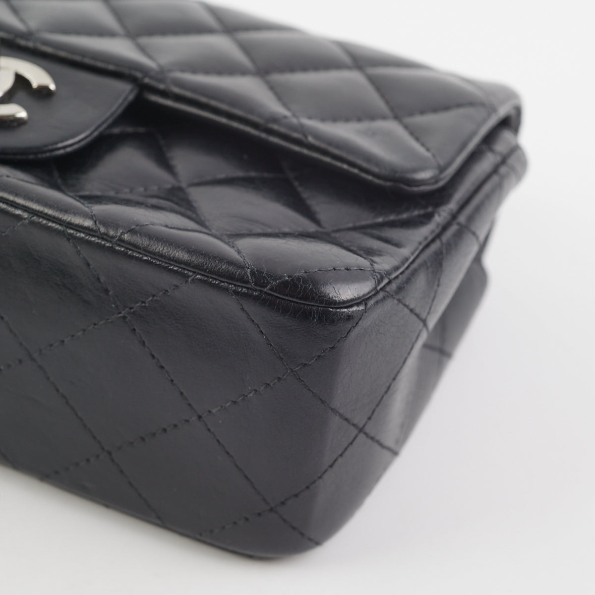 Chanel Mini Rectangular Lambskin Black Crossbody Bag - Luxury Designer Handbag for Women, Perfect for Evening Parties & Date Nights