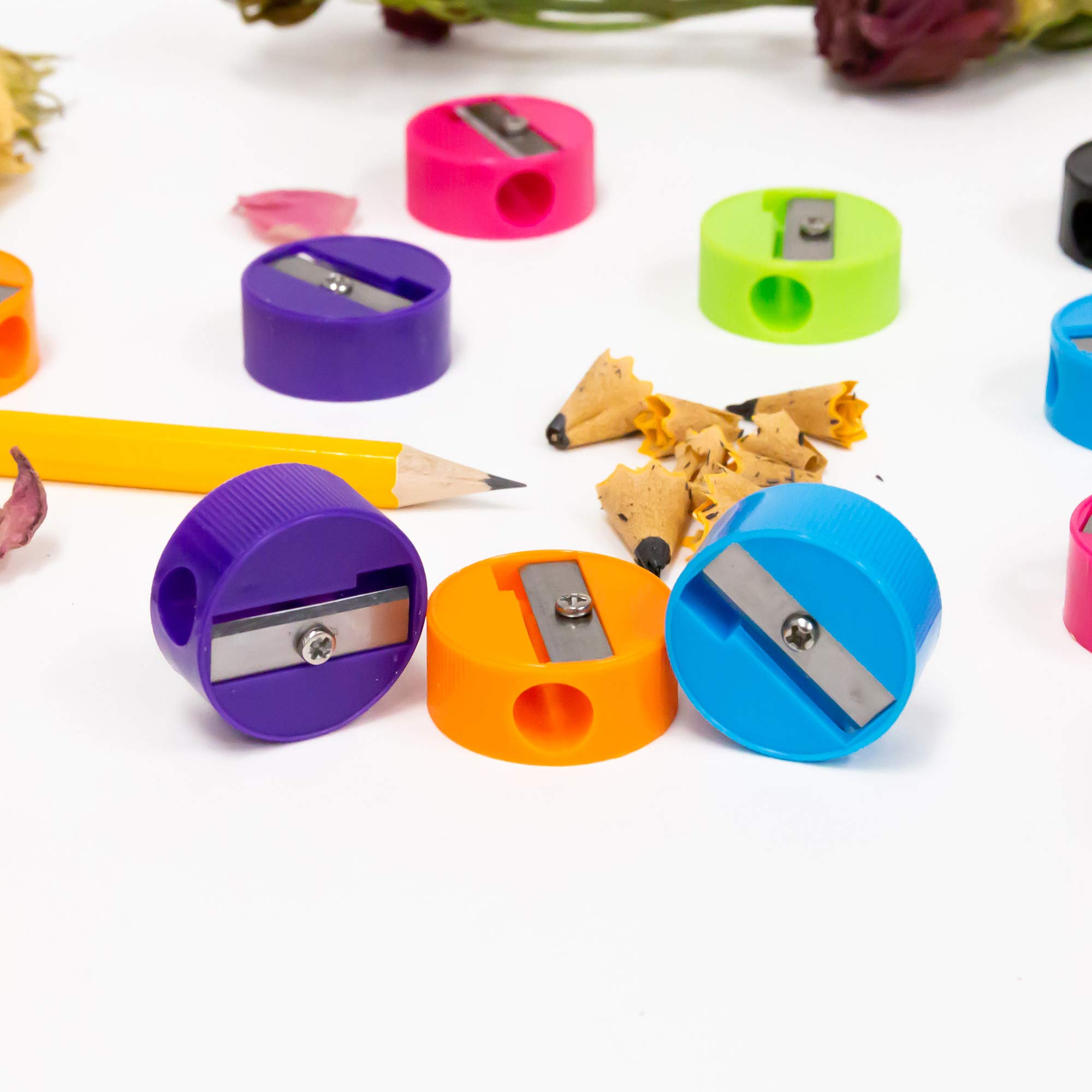 BAZIC Single Hole Pencil Sharpener - Round Blade Sharpener for Standard Pencils & Crayons (288 Pack) - Perfect for School, Office & Art Supplies