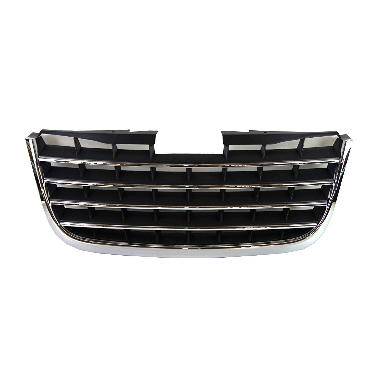 Perfit Liner Chrome Center Grille Grill Assembly Replacement Part - Compatible with 2008-2010 CHRYSLER Town & Country (Fits CH1200309, 5113228AA) - Perfect for Front End Restoration & Vehicle Customization