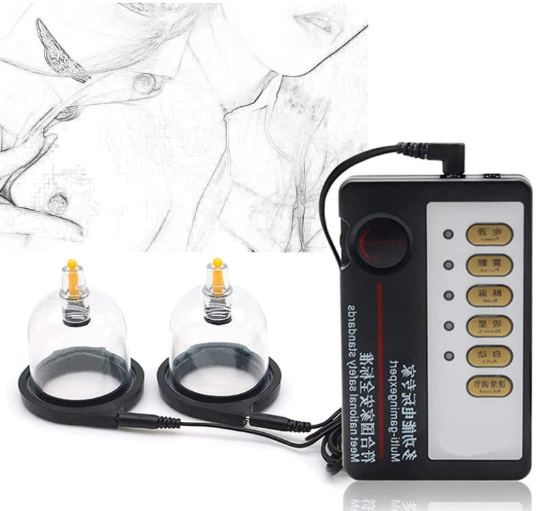 Electric Nipple Suction Pump with Stimulation - Adjustable Vacuum Sucker for Couples, Women & Men - Sensual Enhancement Toy for Foreplay & Intimate Play