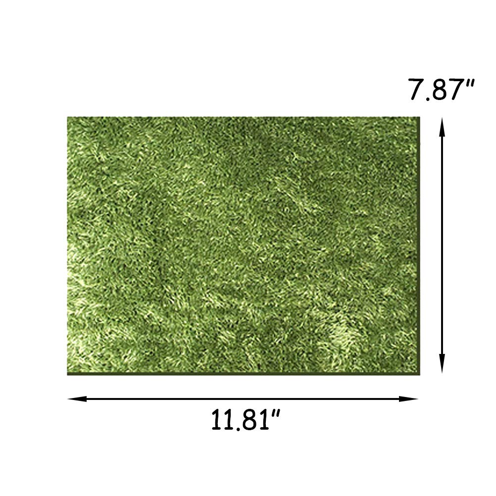 Kathson 2-Pack Reptile Carpet Terrarium Liner - Soft Tortoise Bedding & Reptile Substrate Mat - Perfect for Lizards, Snakes, Bearded Dragons, Geckos, Chameleons, Turtles & Iguanas (11.81
