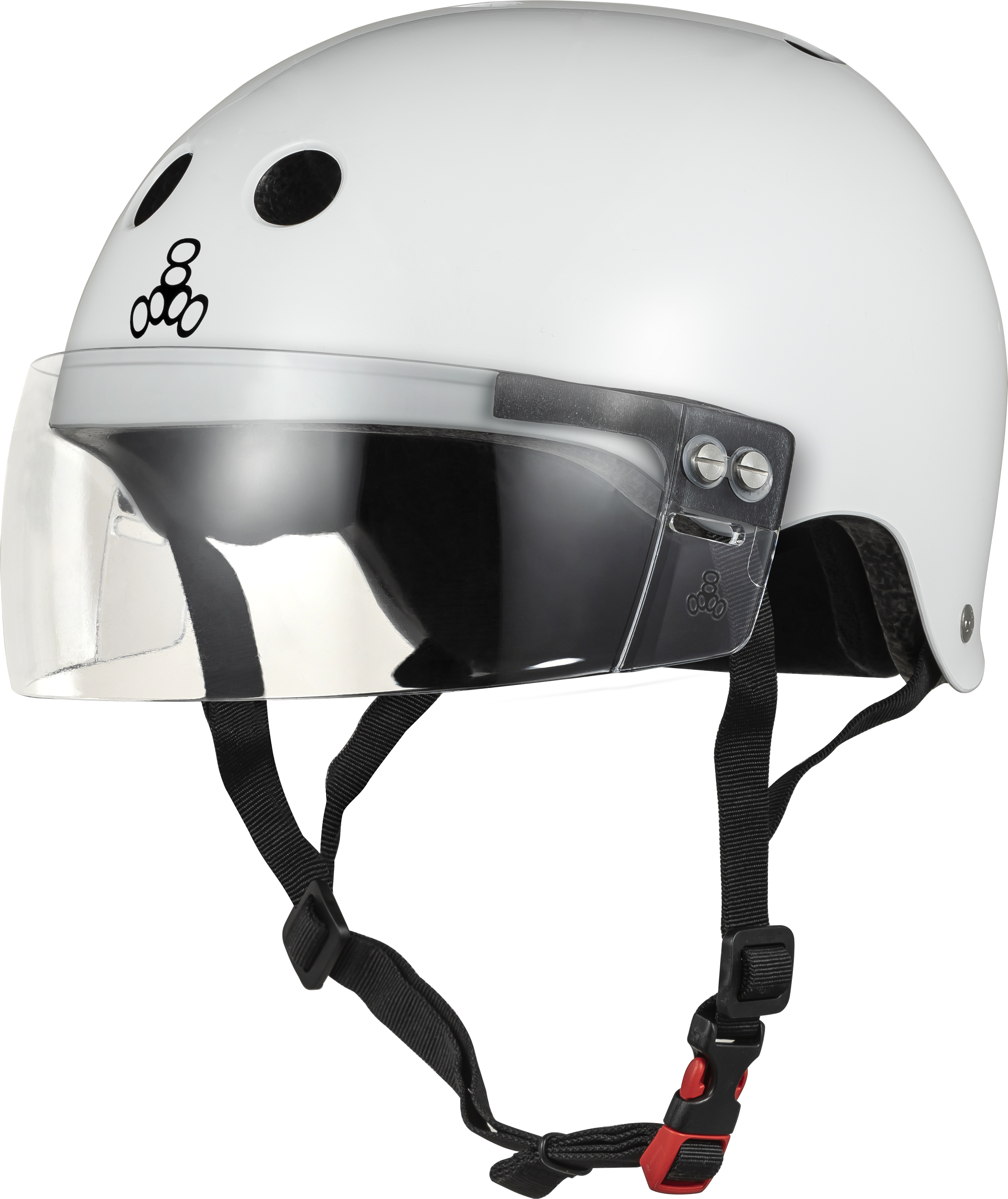 Certified Sweatsaver Helmet with Visor - Lightweight & Breathable for Cycling, Motorcycling & Outdoor Sports