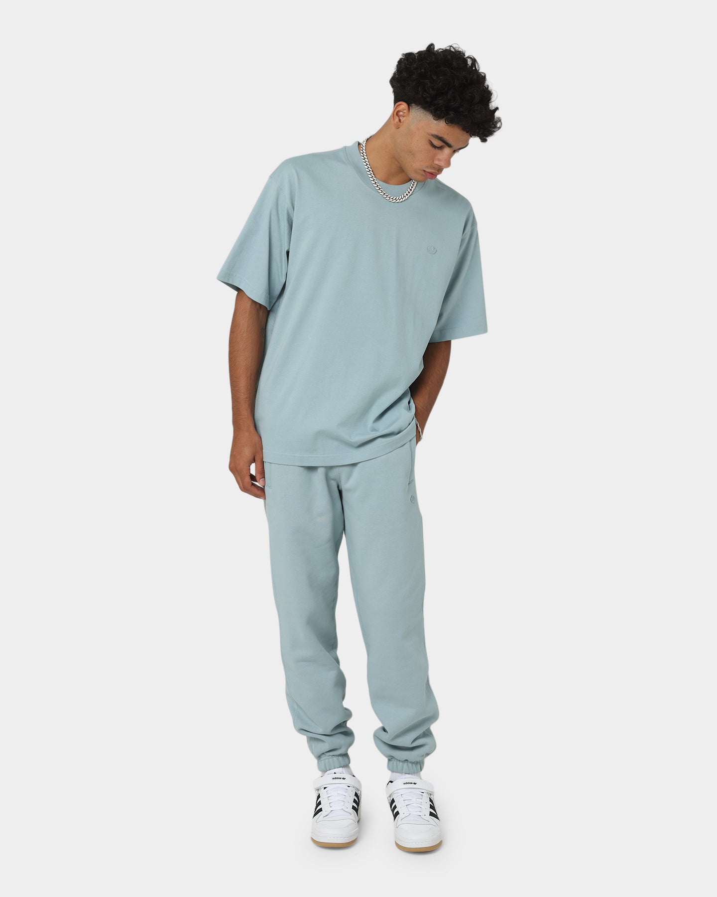 Adidas C Sweat Pants for Men - Magic Grey Joggers with Comfort Fit & Elastic Waistband - Perfect for Gym, Running & Casual Wear