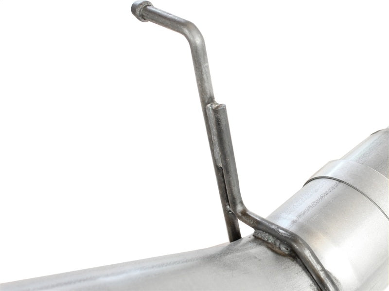 aFe Atlas Exhaust 5 Inch DPF Back Aluminum Steel for 2011-2013 GM Diesel Trucks V8 6.6L (LML) - Performance Upgrade for Towing & Off-Road Driving