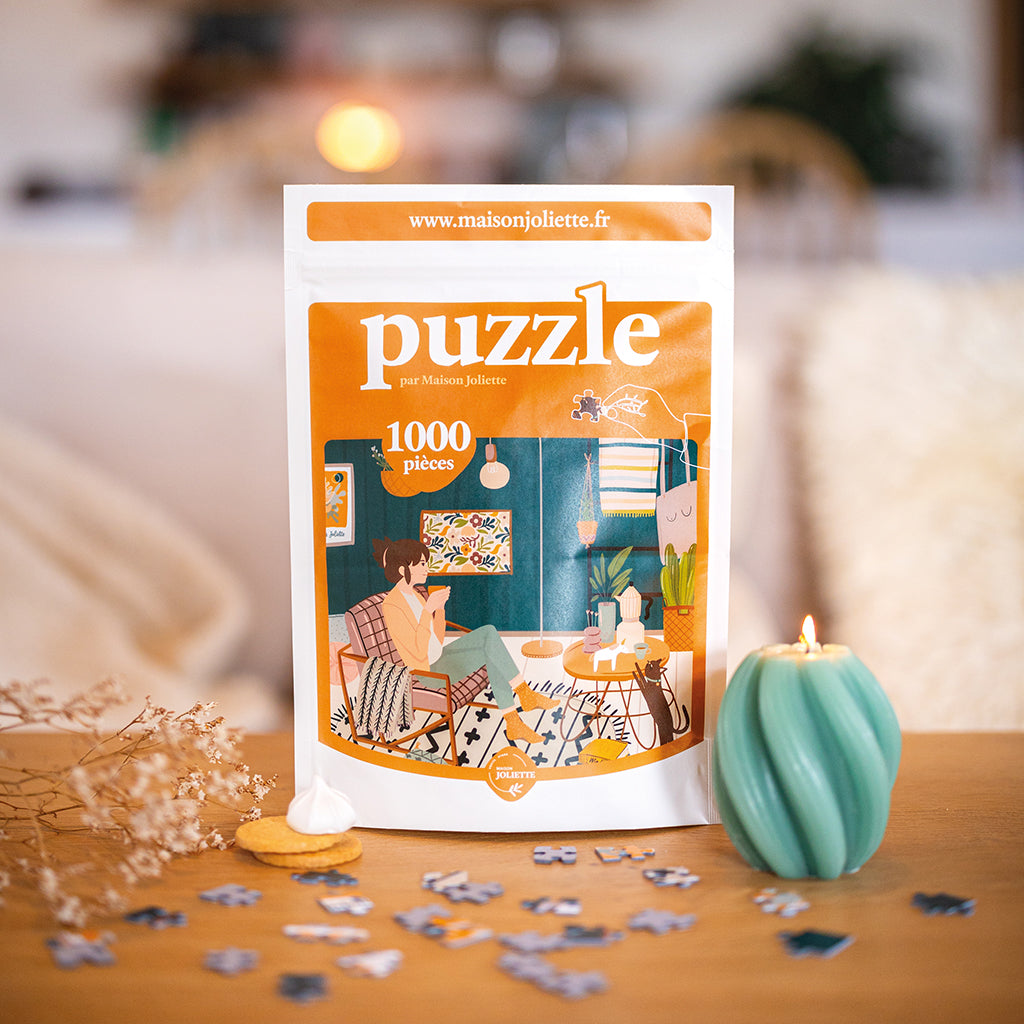 1000 Piece Jigsaw Puzzle for Adults - Cozy Scenic Landscape - Perfect for Family Game Night & Relaxation Stress Relief