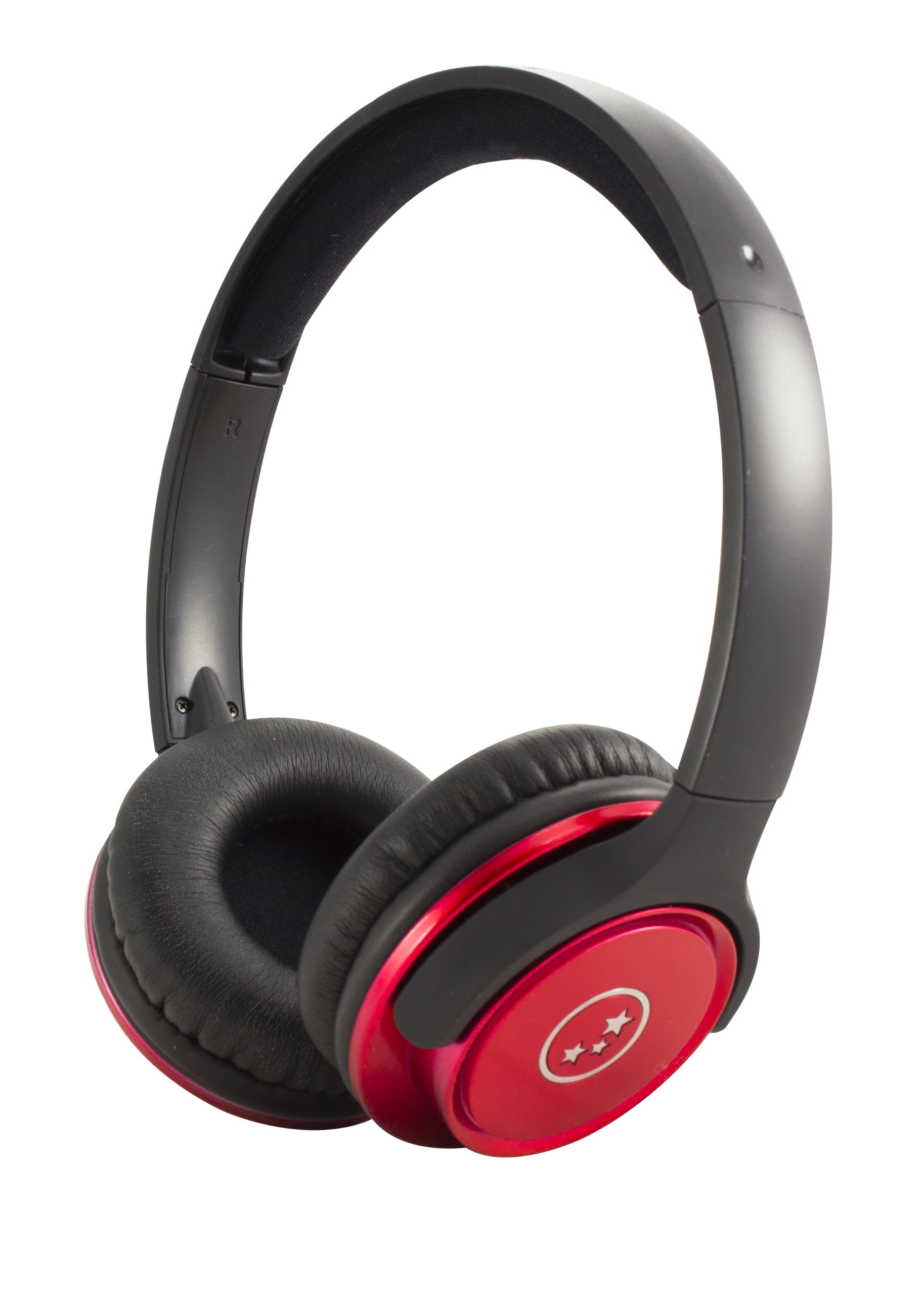 Universal Wired Headset with Noise Cancellation - Retail Packaging (Red) - Perfect for Gaming, Office Calls & Online Classes