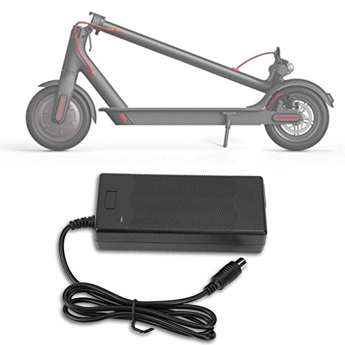 42V 2A Fast Electric Scooter Charger Replacement - US Plug 110V Power Adapter with 5ft Cord for Xiaomi M365, Segway Ninebot, Razor E300 - Durable Scooter Battery Charger for Commuting & Urban Travel | Ideal for Home, Office, Delivery Riders, Outdoor Adventures, Apartments, Cafes, Parks & Public Spaces | Fast Charging & Portable Design for Daily Commute & City Exploration