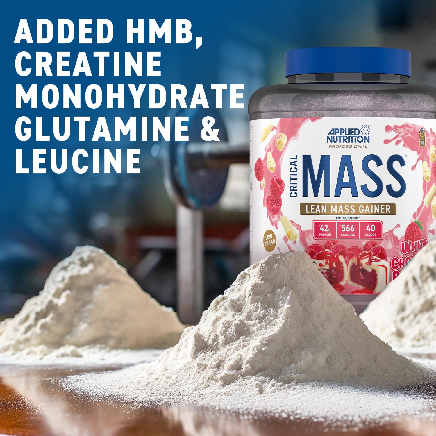 Applied Nutrition Critical Mass Professional Weight Gainer - 2400g for Muscle Growth & Recovery | Perfect for Bodybuilders & Athletes